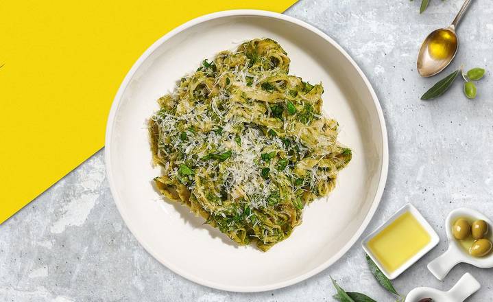 Pesto Presto Fettuccine Twist