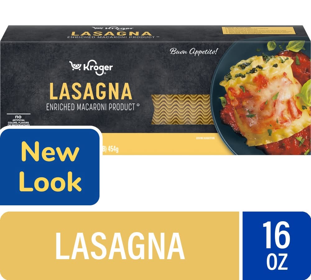Kroger Oven Ready Lasagna Noodles (16 oz)