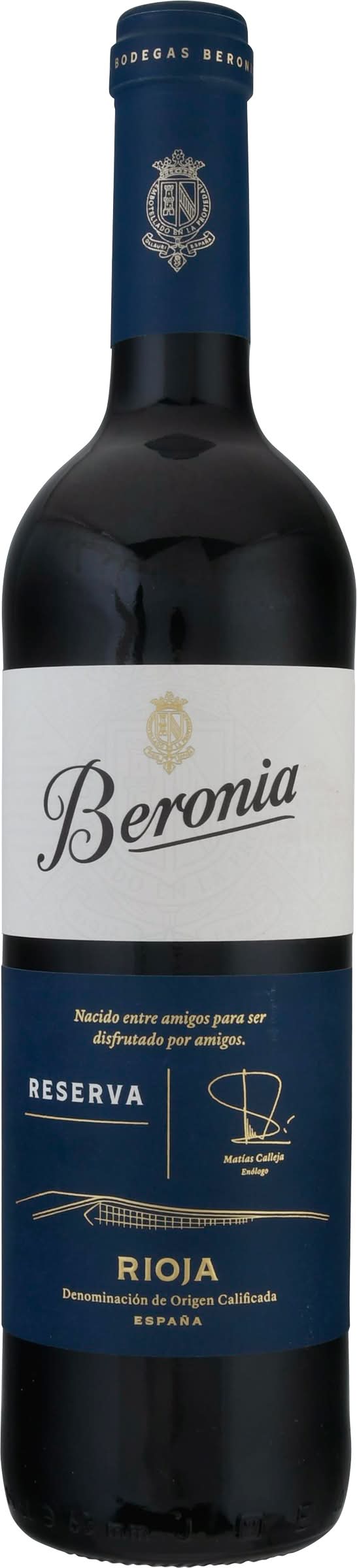 Beronia Spain Rioja Reserva Wine (750 ml)