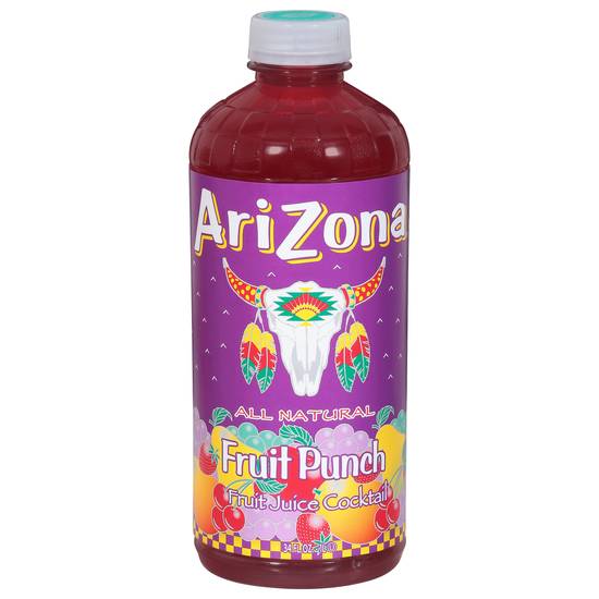 Arizona Fruit Punch Fruit Juice Cocktail (34 fl oz)