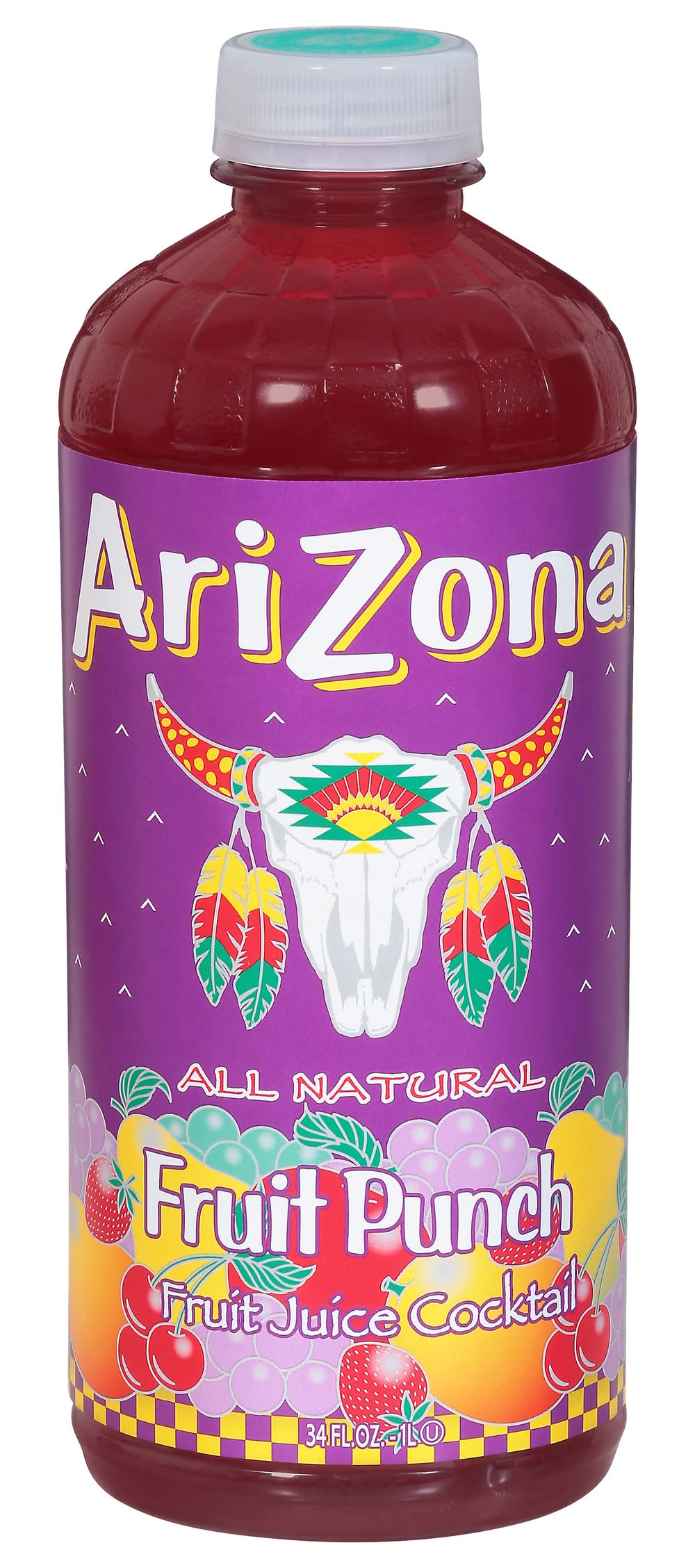AriZona Fruit Punch Fruit Juice Cocktail (34 fl oz)