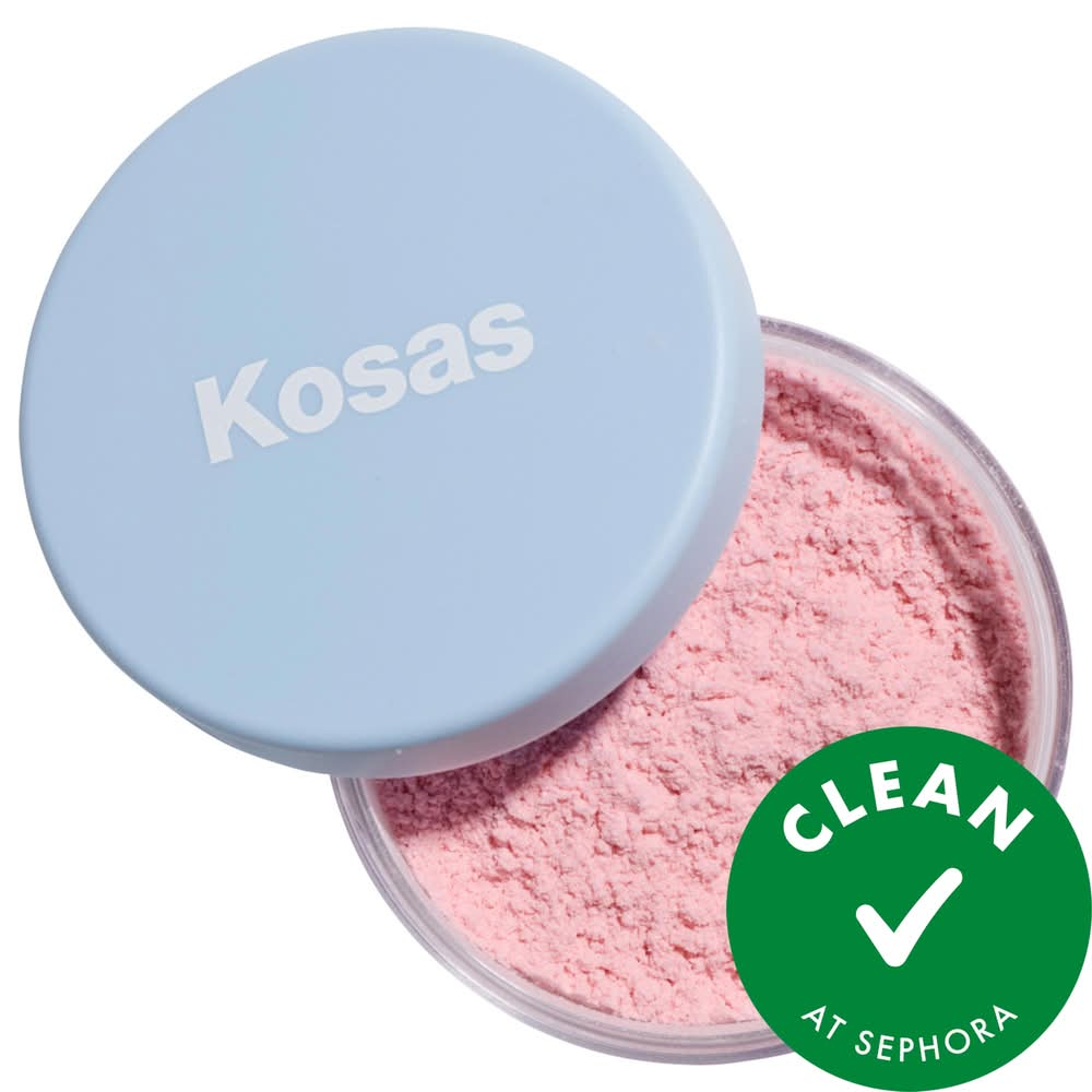 Kosas Mini Cloud Set Loose Translucent Talc-Free Setting + Blurring Powder Translucent Candy