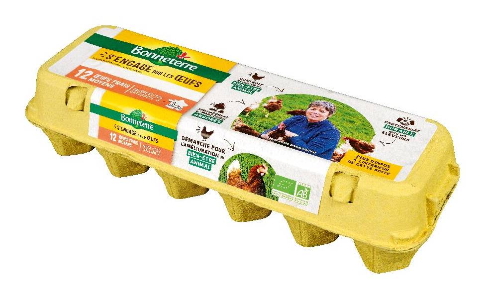 Bonneterre - Oeufs bio, Moyen (12)