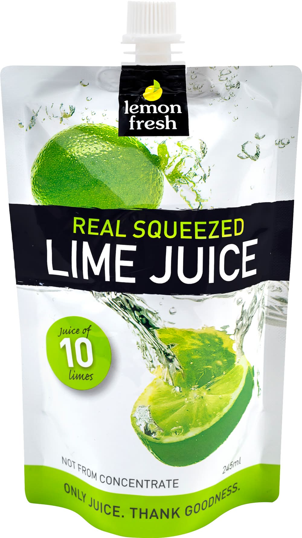 Lemon Fresh Real Squeezed Juice, Lime (245mL)