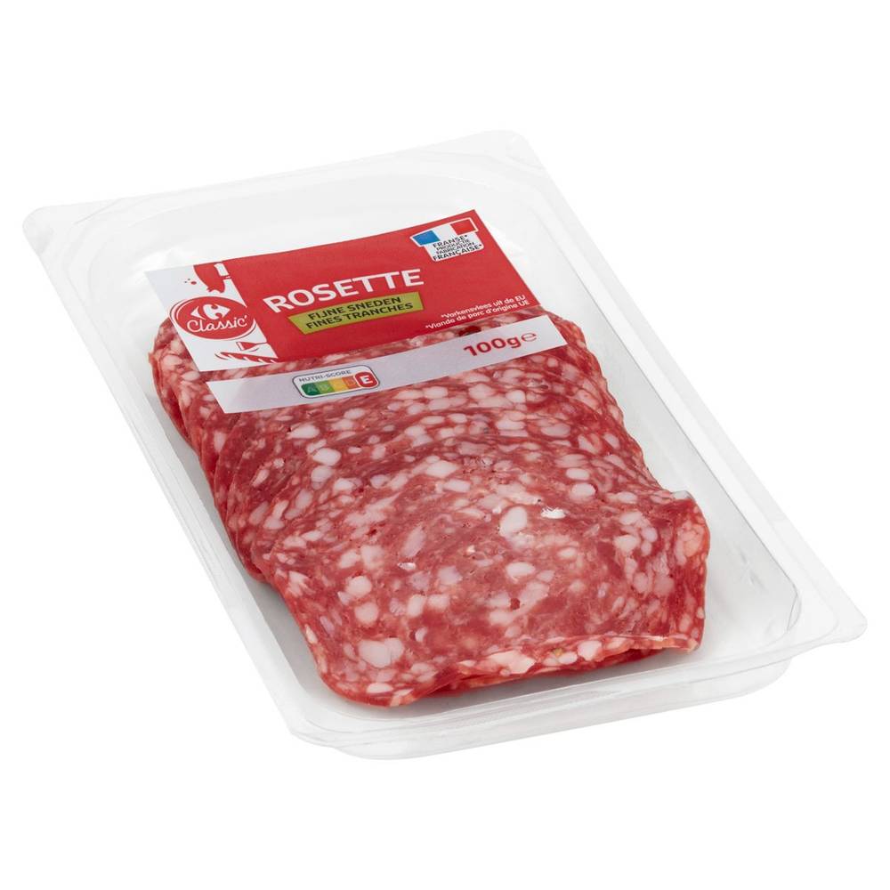 Carrefour Classic'' Rosette Fines Tranches 100 g