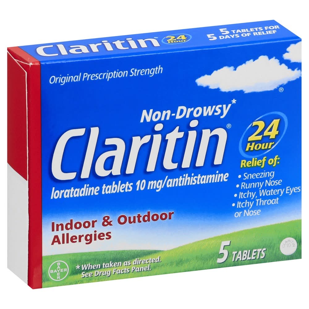 Claritin 24 Hour Tablets 5-Count