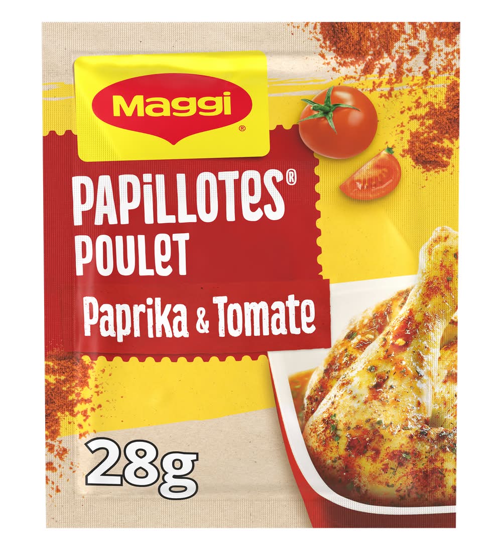 Maggi - Assaisonnement papillotes de poulet paprika (28g)