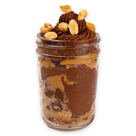 Chocolate Chip Cookie and Peanut Butter Parfait