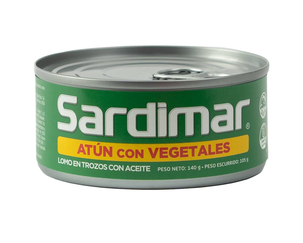 Sardimar atún con vegetales (140 g)