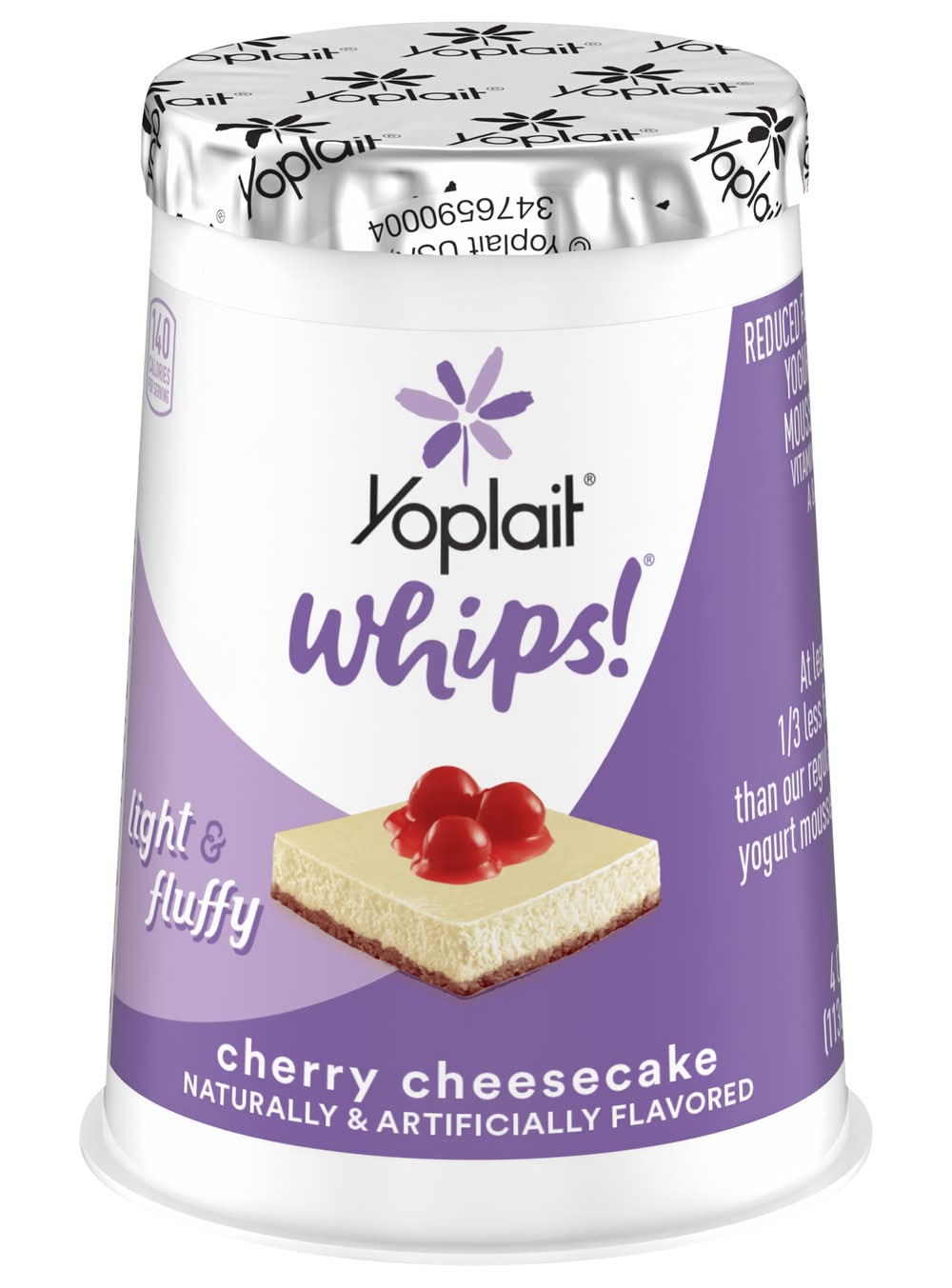 Yoplait Whips! Cherry Cheesecake Yogurt Mousse (4 oz)