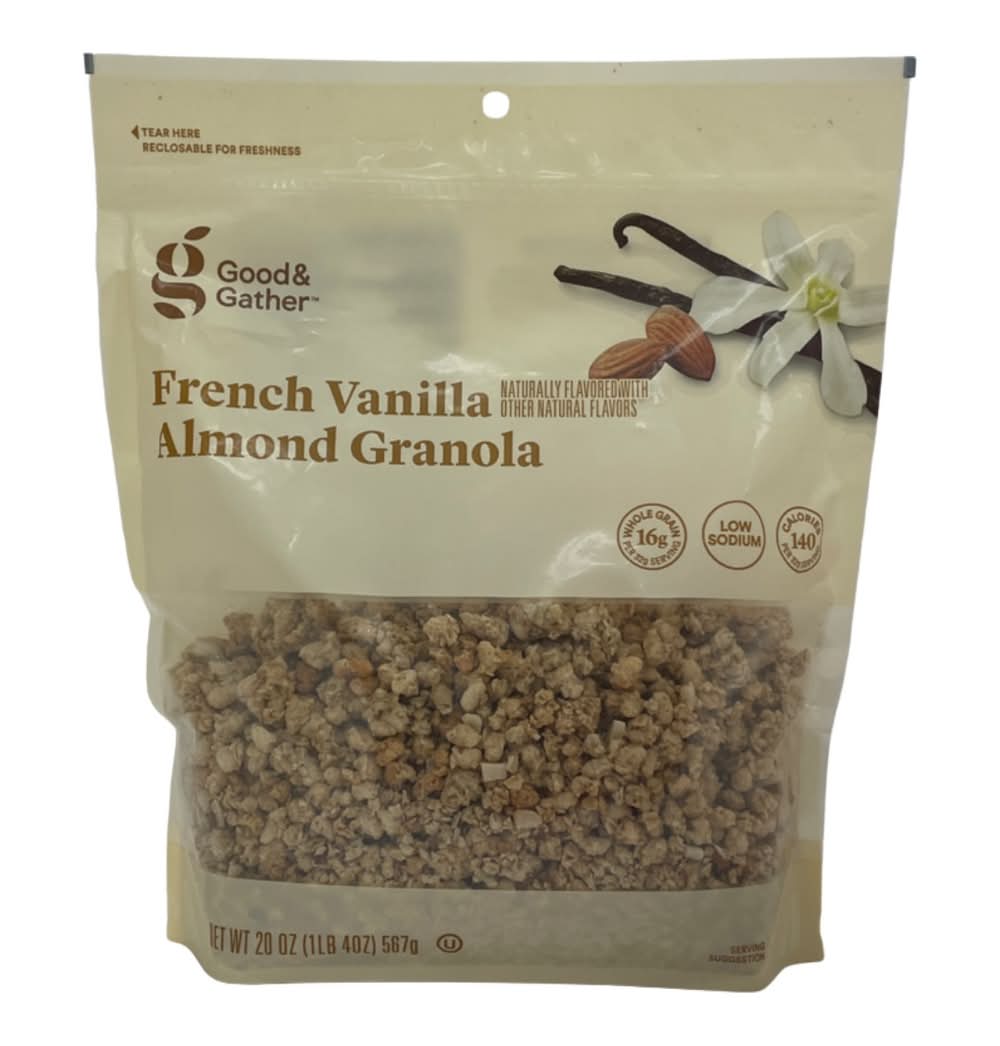 Good & Gather Granola, French Vanilla-Almond (20 oz)