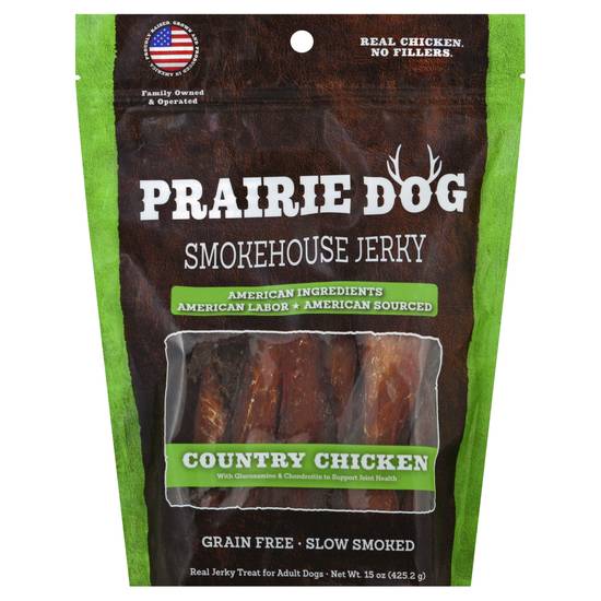 Prairie dog outlet chicken jerky