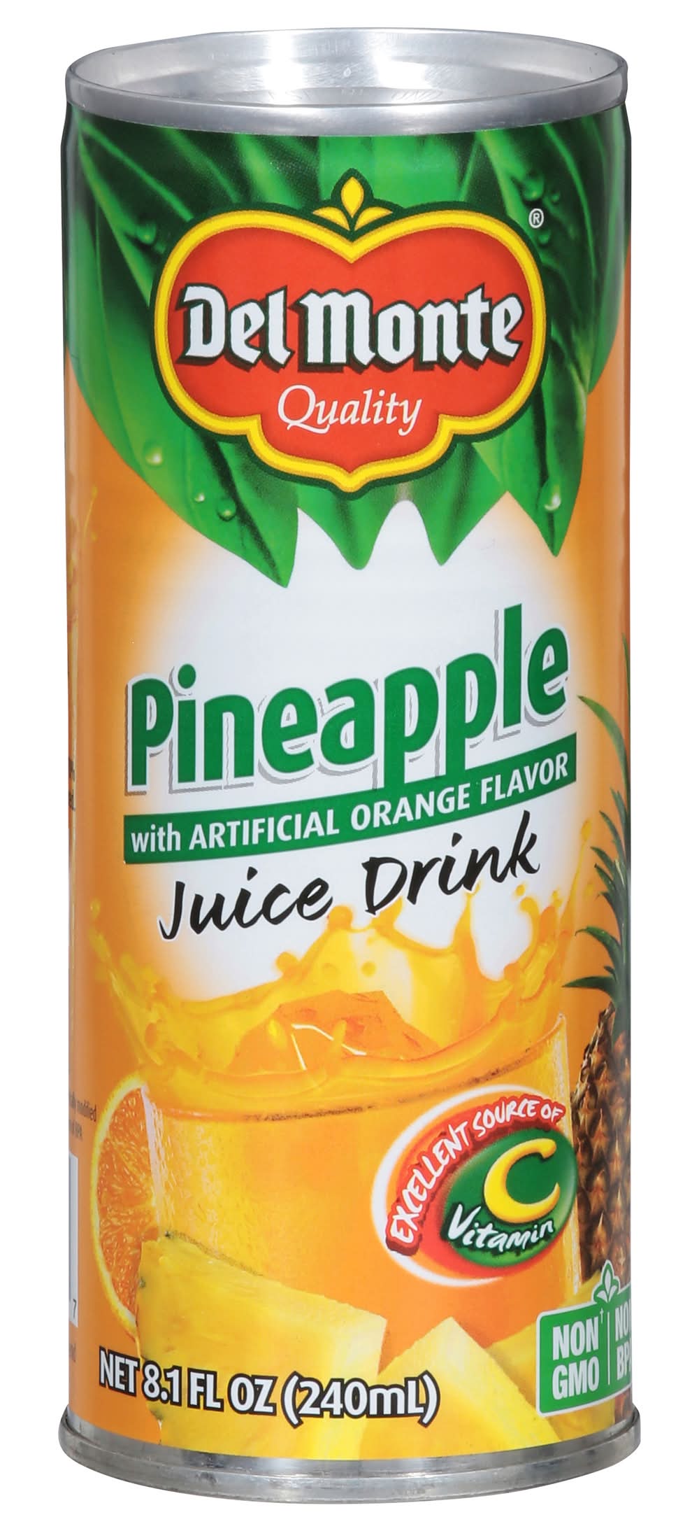 Del Monte Pineapple Orange Juice Drink (8.1 fl oz)