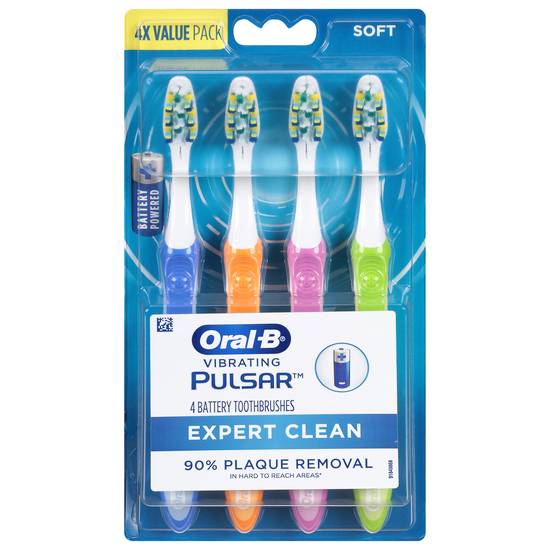 Oral-B Battery Toothbrushes (4 ct)