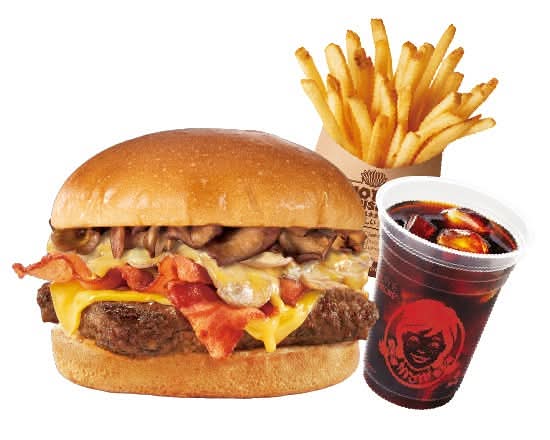 リッチマッシュルームメルトベーコネーターセット(RN)