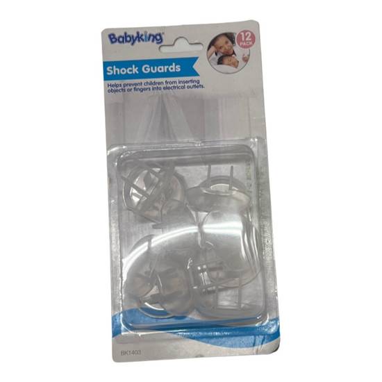 Babyking Electrical Outlets Shock Guards (12 ct)