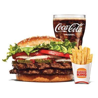 Combo Whopper Doble