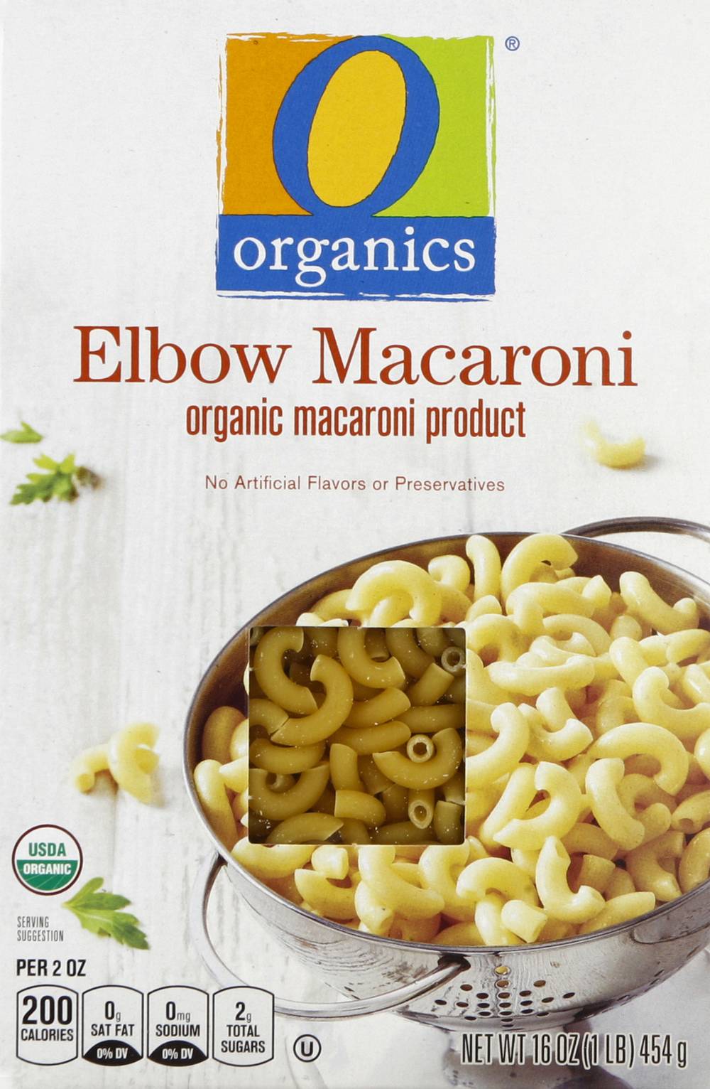 O Organics Pasta Elbow Macaroni (1 lbs)