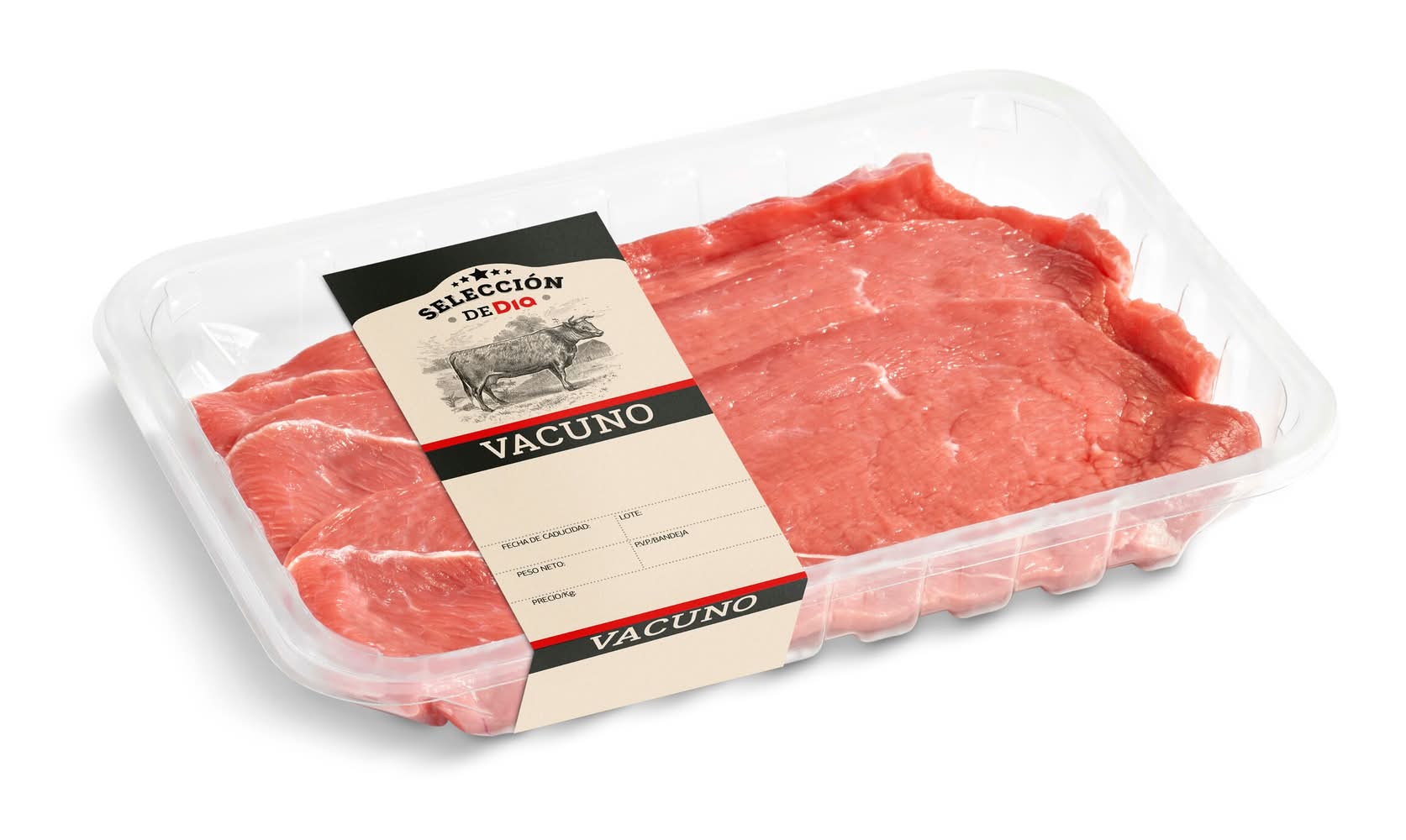 Filete 1º De Vacuno Selección De Dia Bandeja 400 G Aprox.