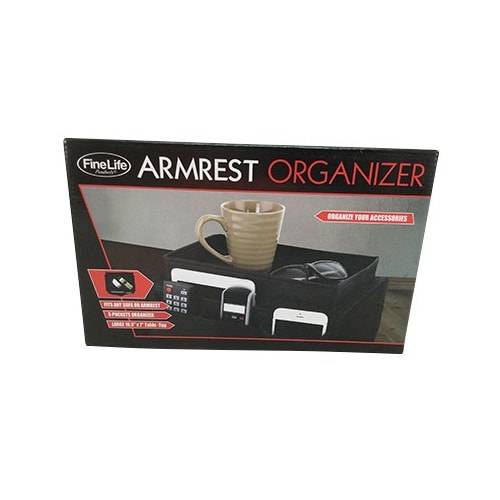 Finelife Black Armrest Organizer (1 ct)