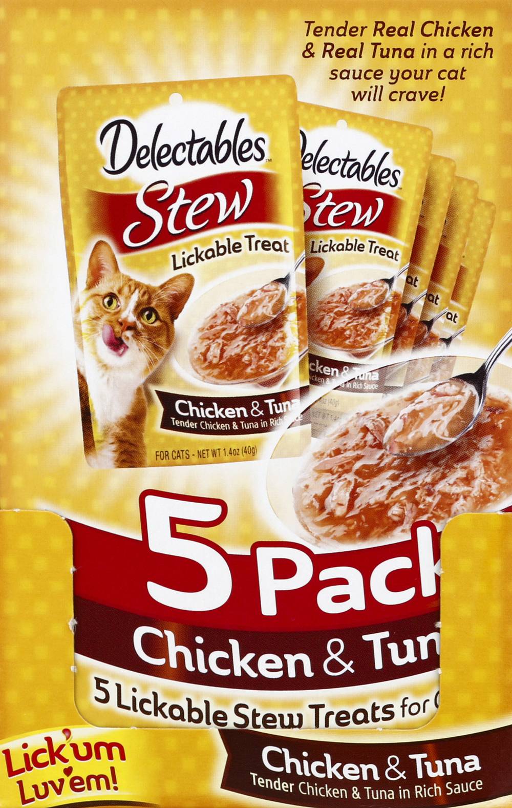 Delectables Chicken & Tuna Stew Lickable Treat (7 oz)