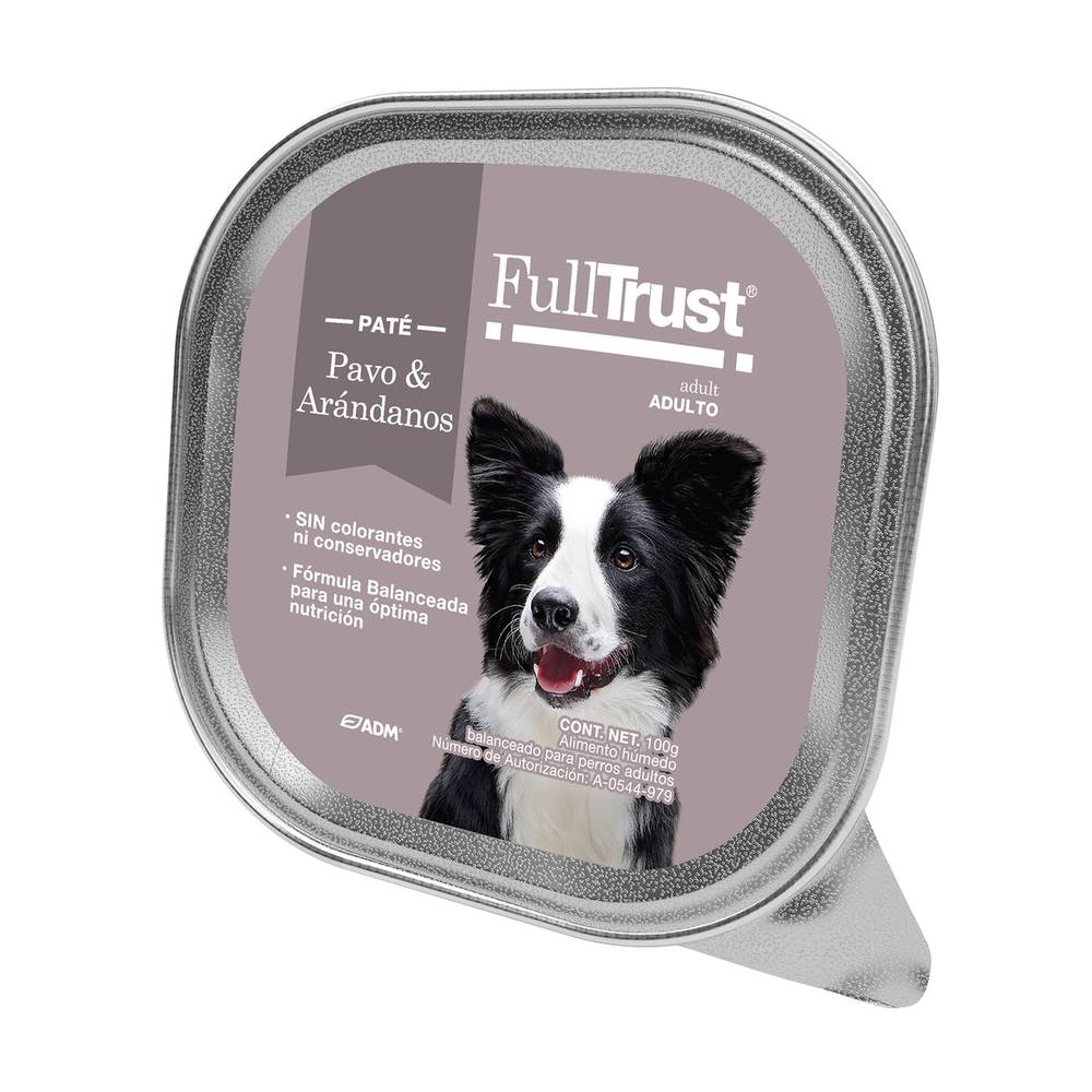 Fulltrust alimento húmedo para perro adulto (pavo y arándanos)