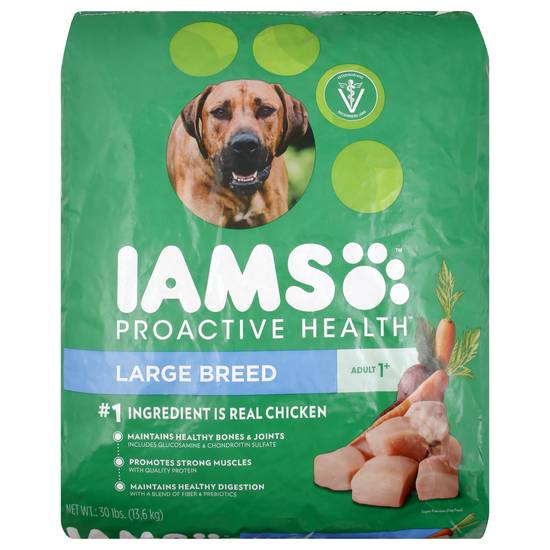 Iams Proactive Health Adult Large Breed Dry Dog Food Chicken