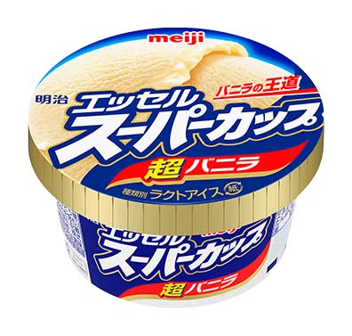 明治超級杯冰淇淋-香草風味