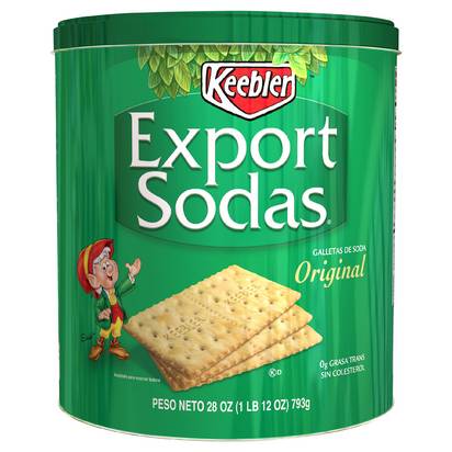 Keebler Original Export Sodas Crackers