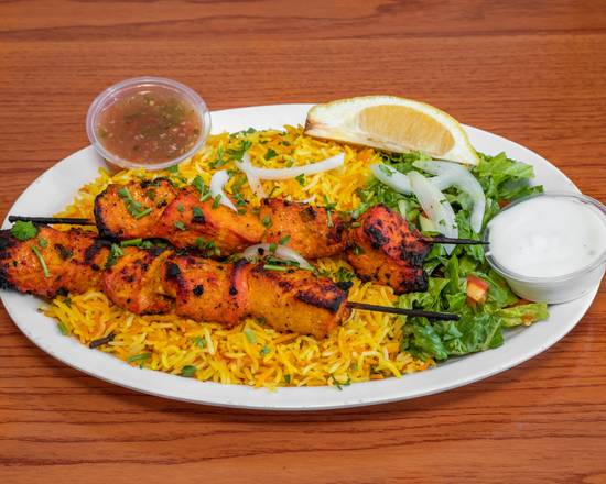 Chicken Kabob Plate