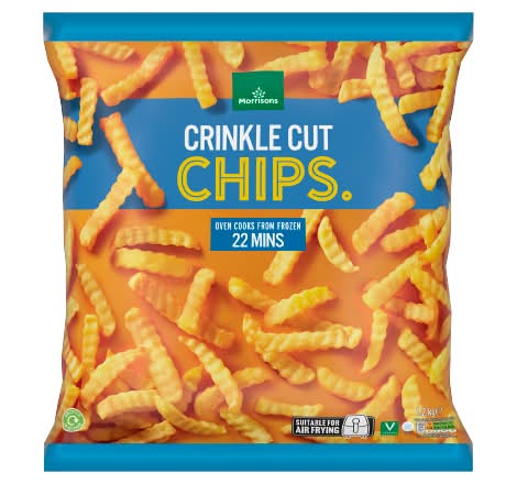 Morrisons Crinkle Cut Chips (1.2kg)