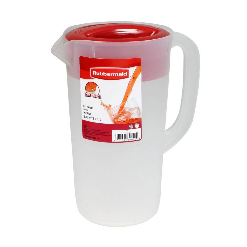 Rubbermaid · Jarra de plástico con tapa