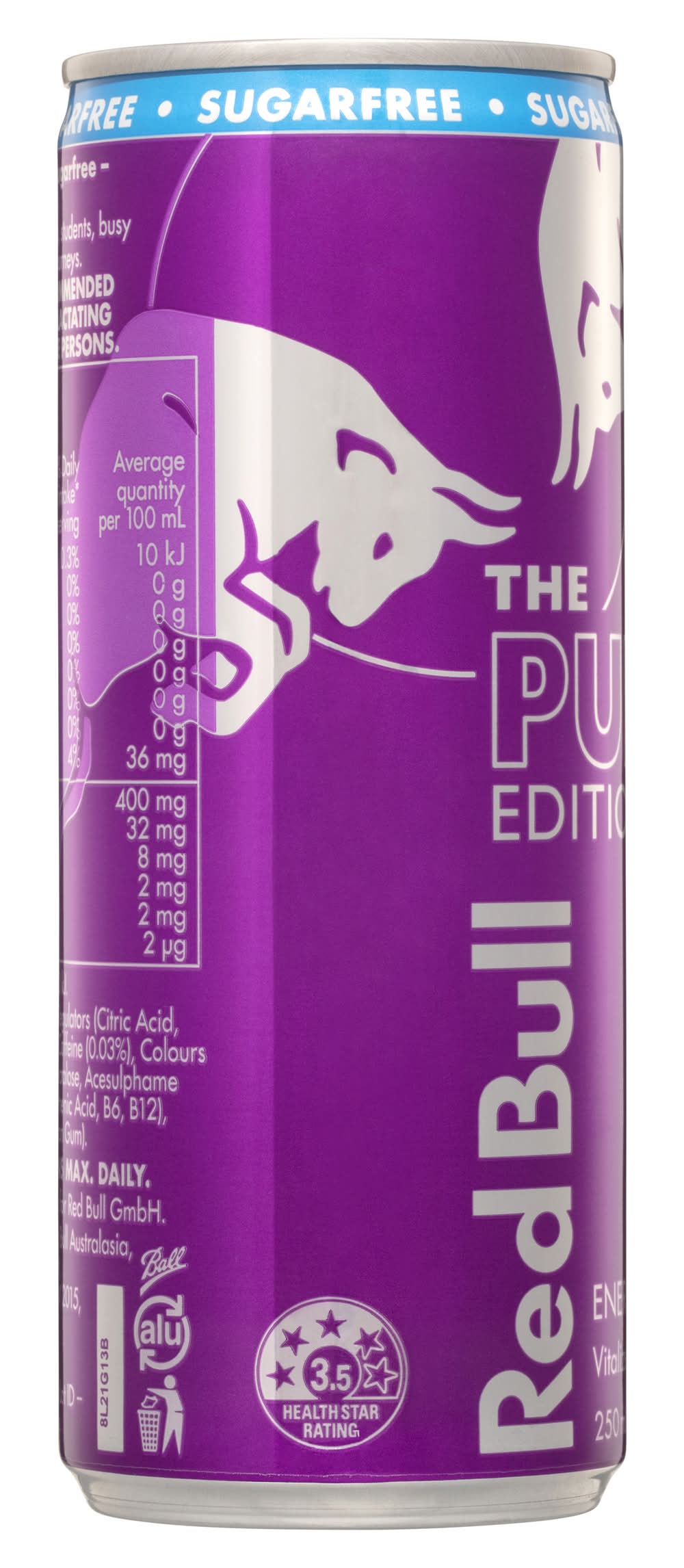 Red Bull Energy Sugar Free Purple Edition Delivery Near Me | Order