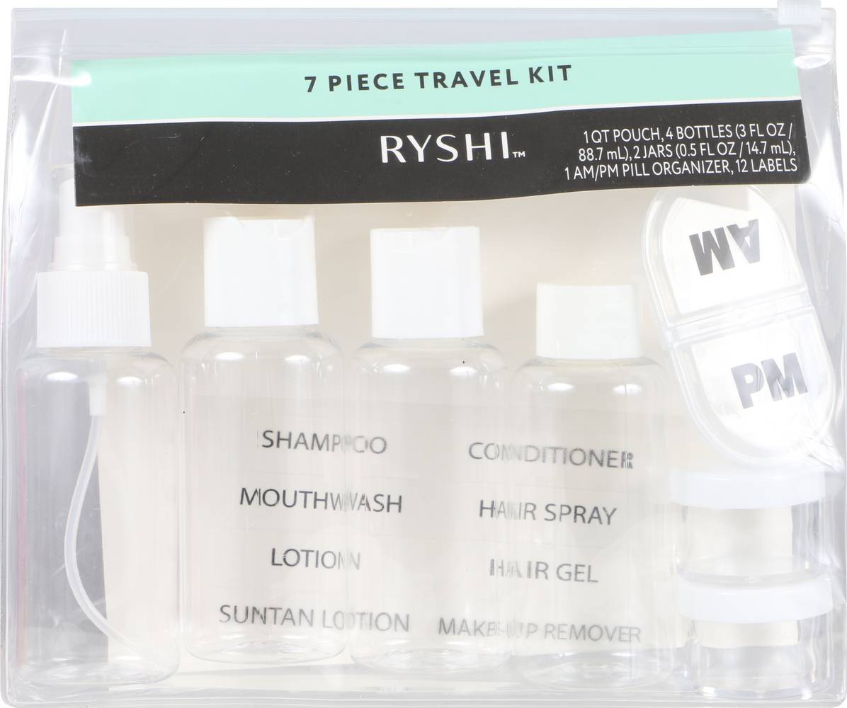 Ryshi Travel Bottle pack (7 ct)