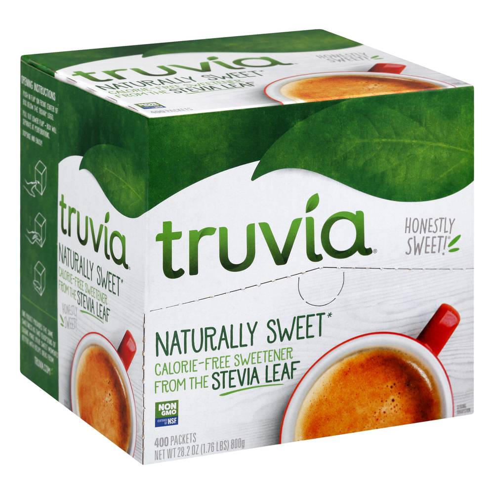 Truvia Stevia Leaf Calorie-Free Sweetener (400 ct)