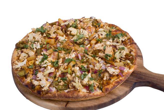 Gluten Free Achari Gobi PizzaTwist