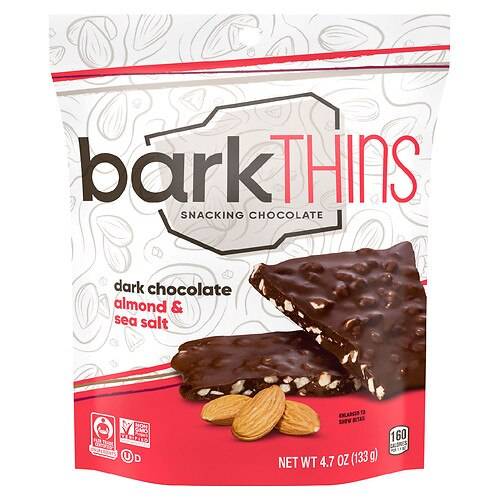 BarkThins Snacking Chocolate Almond Sea Salt - 4.7 oz