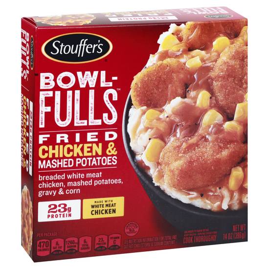 Stouffer's Fried Chicken & Mashed Potatoes Bowl Fulls
