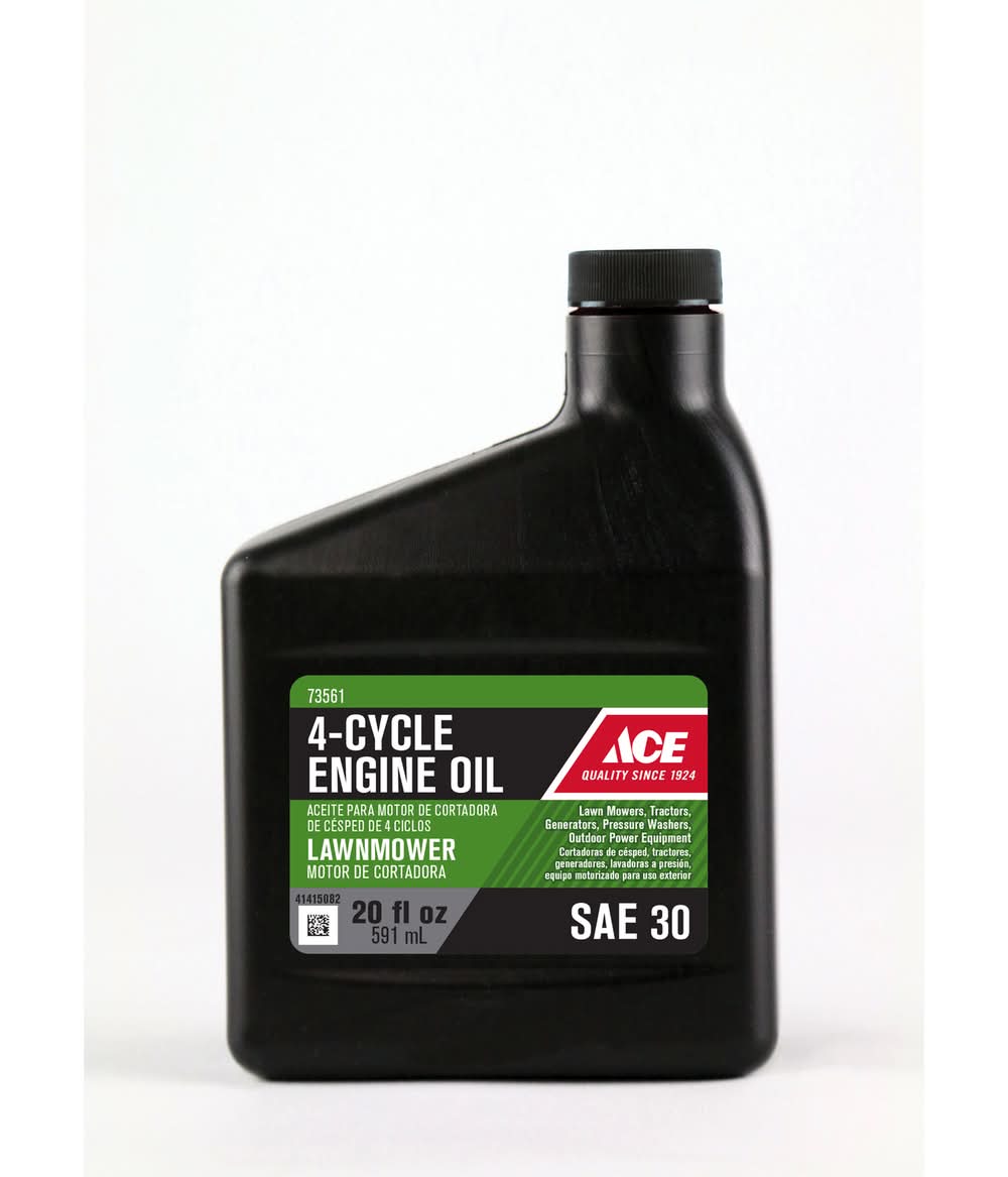 ACE Sae 30 4-Cycle Lawn Mower Motor Oil 20 Oz 1 Pk