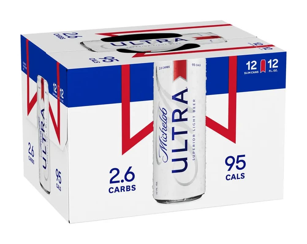 Michelob Ultra Superior Light Beer - 12 Pack