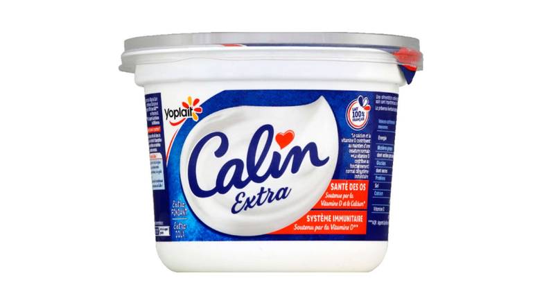 CALIN Fromage blanc 3,2% nature Le pot de 850g