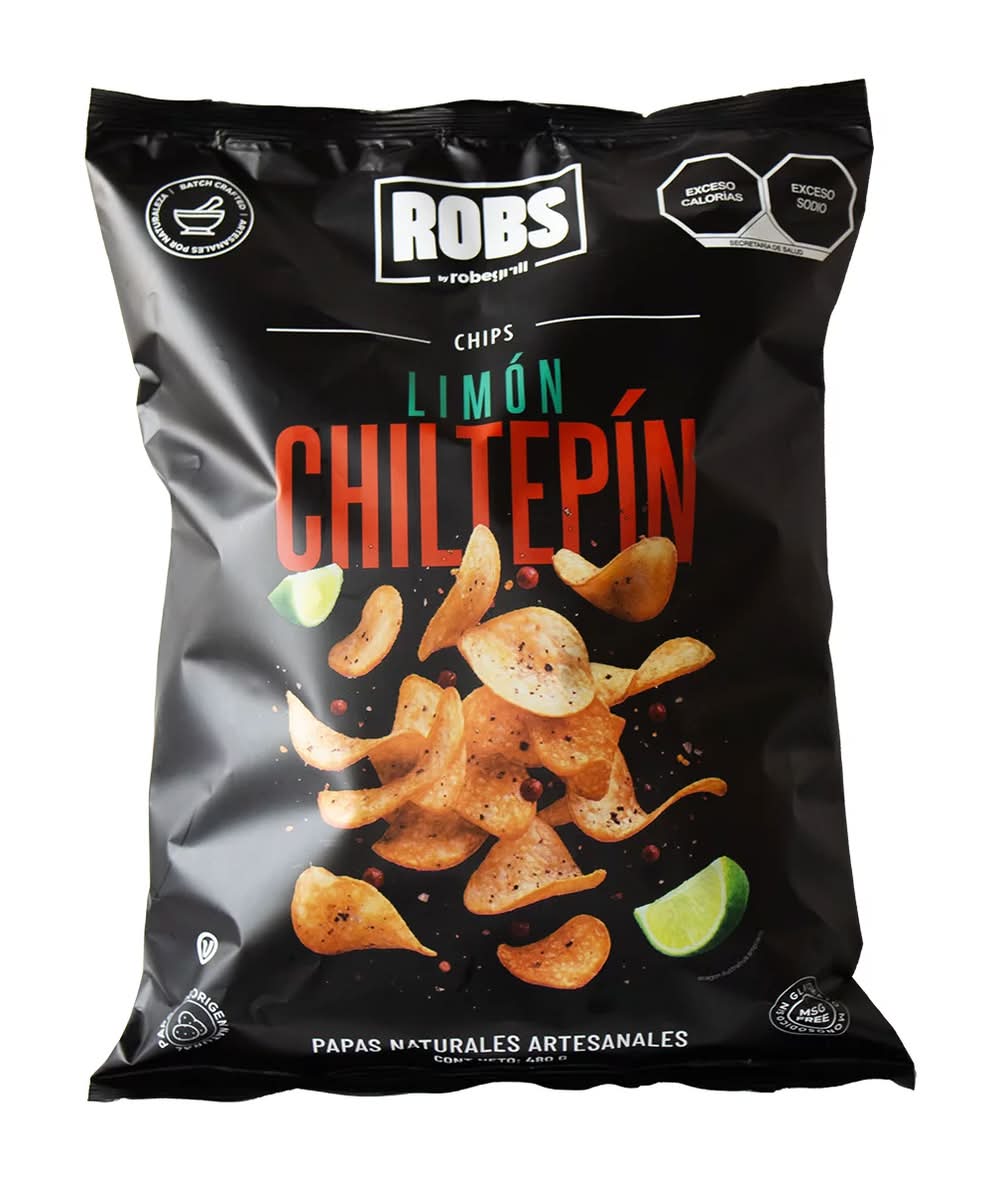 ROBS by RobeGrill · Papas artesanales, limón-chiltepín (480 g)