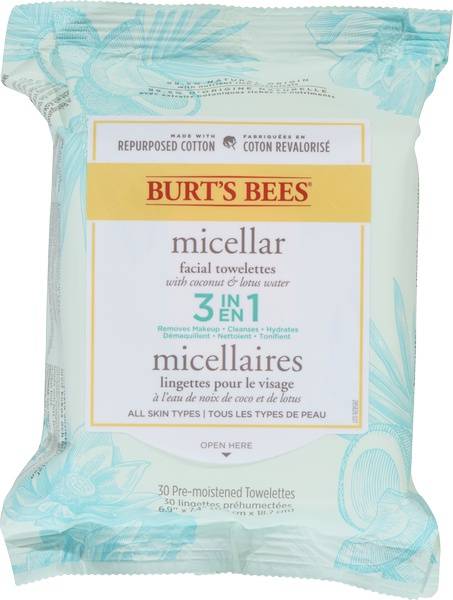 Burt's Bees Micellar Cleansing Towelettes (10 g)