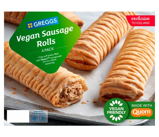 Greggs Vegan Sausage Rolls (4 pack)