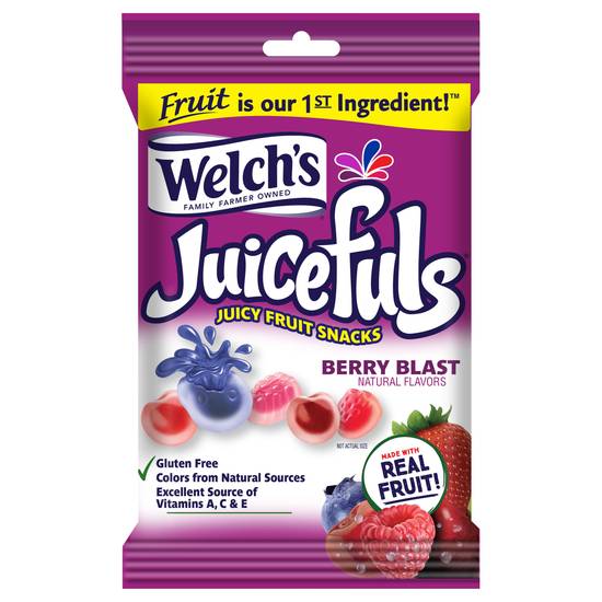 Welch's Juicefuls Berry Blast Fruit Snacks (4 oz)