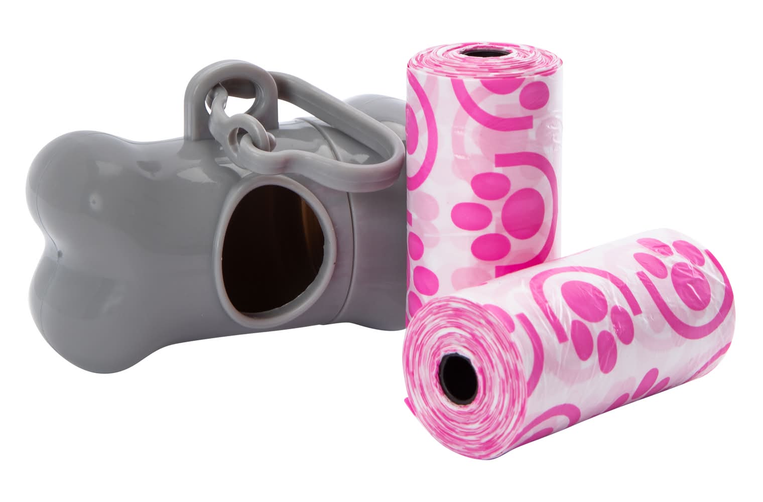 Waste Bag Dispenser Set Paw