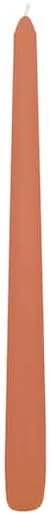 Ashland Unscented Taper Candle, Terracotta