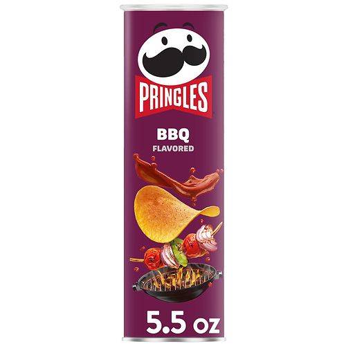 Pringles Potato Crisps Chips BBQ - 5.5 oz