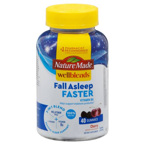 Nature Made Well Blends Fall Asleep Faster Supplement (40 ct)