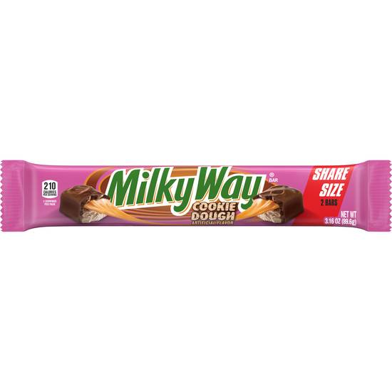 Milky Way Cookie Dough Share Size Candy Bar (3.16oz count)